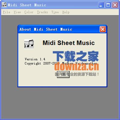 Midi Sheet Music(乐谱制作程序)
