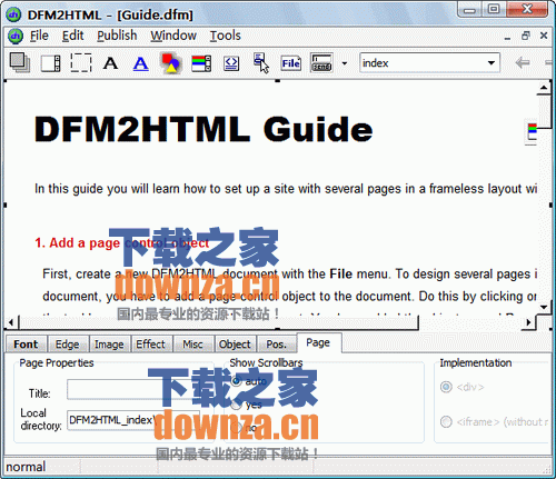 DFM2HTML