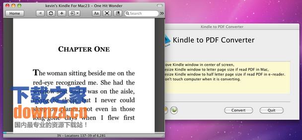 Kindle to PDF Mac版