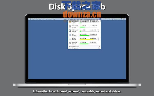 Disk Space Tab Mac版