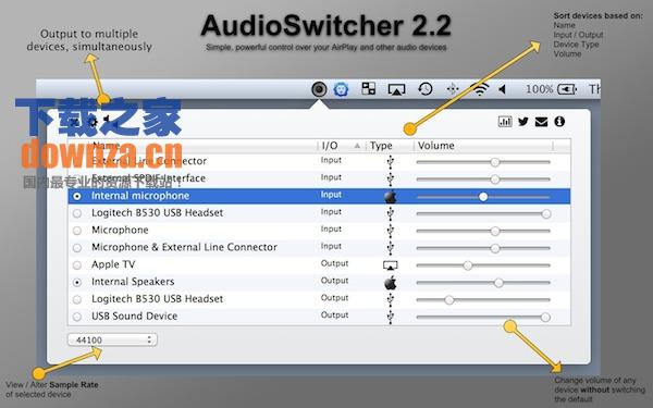 AudioSwitcher Mac