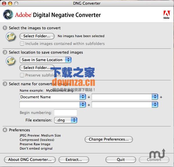 Adobe DNG Converter for mac